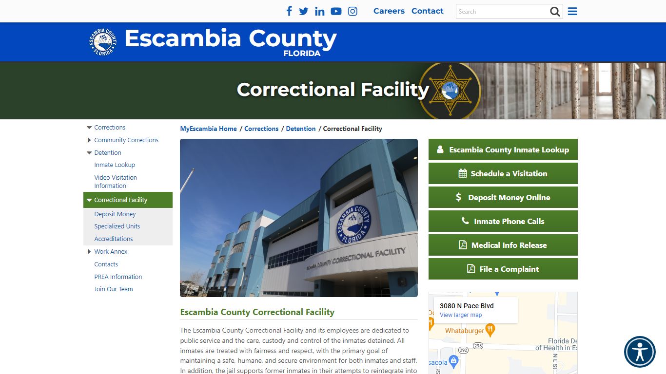 Jail - Escambia County, Florida